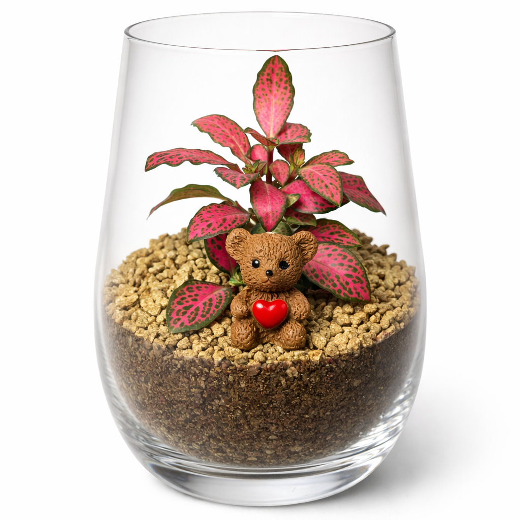 Rastlinné terárium malé zlaté